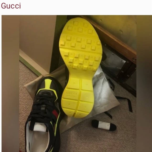 Men’s Gucci Rython Sneakers - Picture 6 of 8